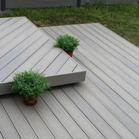 Ultrashield Essentials Composite Decking Board - Coastal Grey - 3.6m image