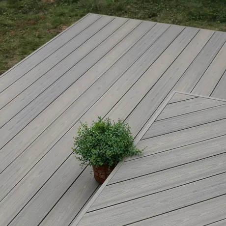 Ultrashield Essentials Composite Decking Board - Coastal Grey - 3.6m image