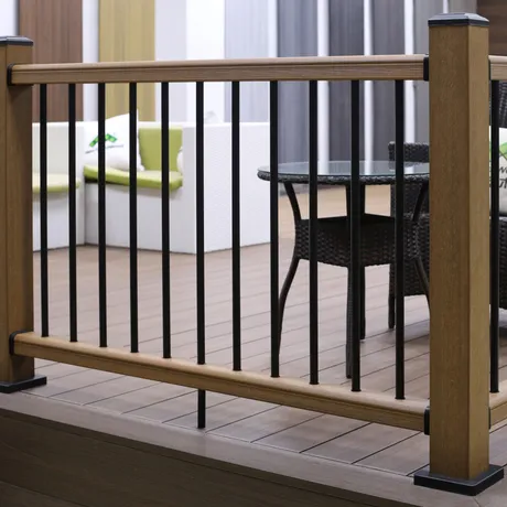Ultrashield Naturale Composite Railing Kit - Teak image