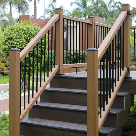 Ultrashield Naturale Composite Railing Kit - Teak image