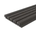 Ultrashield Slatted Composite Cladding Board - Silver Grey image