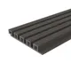 Ultrashield Slatted Composite Cladding Board - Silver Grey - 3.6m thumbnail