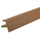 Ultrashield Traditional Composite Cladding F-Trim - Teak - 3.6m thumbnail
