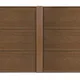 Ultrashield Traditional Composite Cladding I-Trim - Teak - 3.6m thumbnail