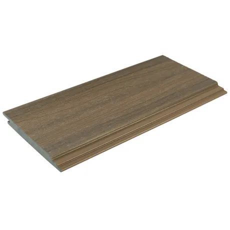 Ultrashield Traditional Composite Cladding Board - Teak - 3.6m image