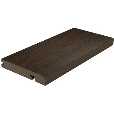 Ultrashield Naturale Composite Bullnose Edge Board - Walnut - 3.6m image
