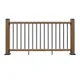 Ultrashield Naturale Composite Railing Kit - Teak thumbnail