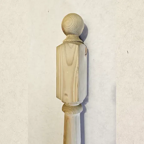 Pine Colonial Newel 1250mm x 83mm x 83mm image