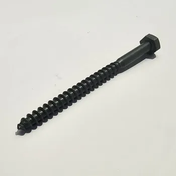 Coated Coach Screw Hex Head M7 x 100mm - Each