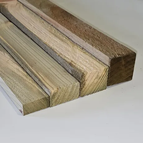 Timber Framing Strapping 4.8m x 45mm x 45mm Whitewood Regularised & Green Treated C16 image