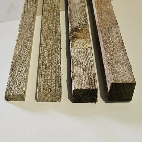 Timber Framing Strapping 4.8m x 45mm x 45mm Whitewood Regularised & Green Treated C16 image