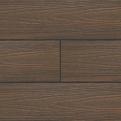 Ultrashield Essentials Composite Decking Board - Warm Chestnut - 3.6m image