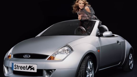 Ford Street Ka sponsors Kylie's European Tour 2002.