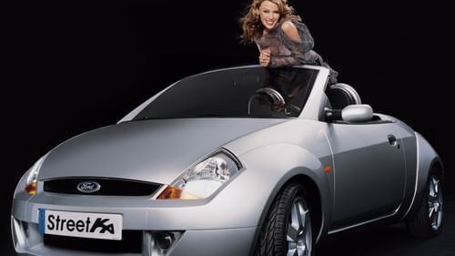 Ford Street Ka sponsors Kylie's European Tour 2002.