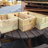How To Build Decking Board Planters