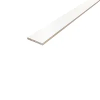 White Melamine Lipped Conti Board (1830mm x 152mm x 15mm)