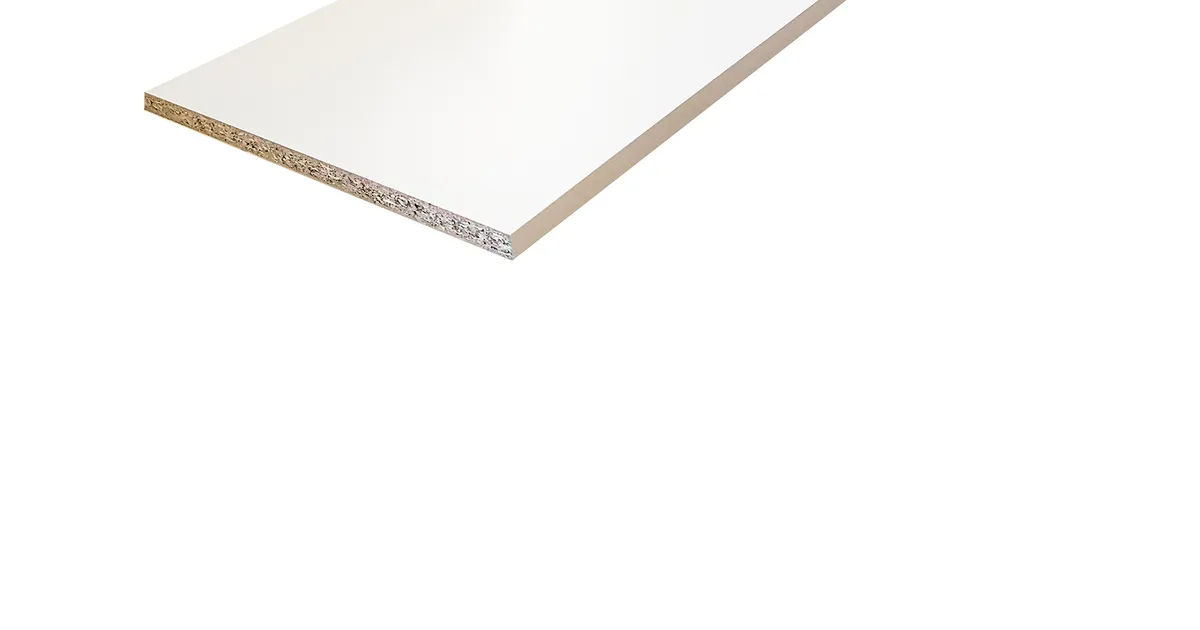 Shawfield Timber | White Melamine Lipped Contiplas Board | Scotland