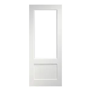 Madison White Primed Bevelled Glaze Internal Door (1981mm X 762mm X 35mm) image