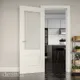 Madison White Primed Bevelled Glaze Internal Door (1981mm X 762mm X 35mm) thumbnail