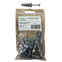 Metal Plasterboard Fixings (35mm) x10