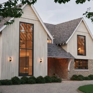 Millboard Board & Batten Composite Cladding Board - Limed Oak (3.6m x 200mm x 18mm) image