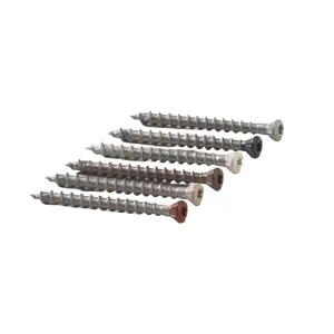 Millboard Envello Coloured Head Screws - Limed Oak (3.5mm x 40mm) x100 image