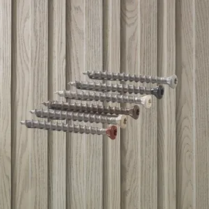Millboard Envello Coloured Head Screws - Smoked Oak (3.5mm x 40mm) x100 image