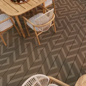 Millboard Modello Linear Composite Decking Board - Antique Oak (3.6m x 196mm x 32mm) image