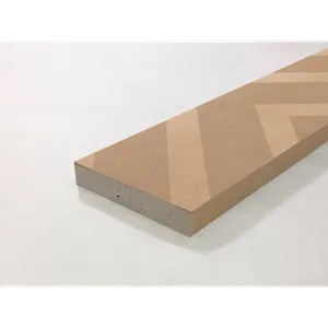 Millboard Modello Linear Composite Decking Board - Golden Oak (3.6m x 196mm x 32mm) image