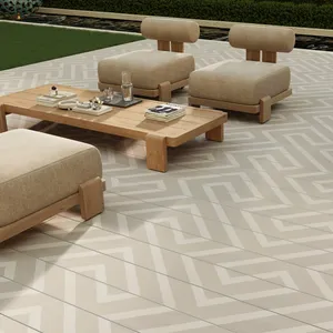 Millboard Modello Linear Composite Decking Board - Limed Oak (3.6m x 196mm x 32mm) image