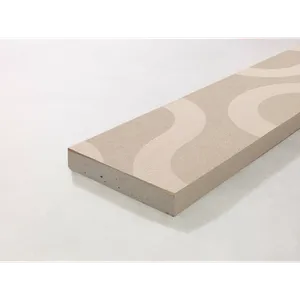 Millboard Modello Contour Composite Decking Board - Limed Oak (3.6m x 196mm x 32mm) image