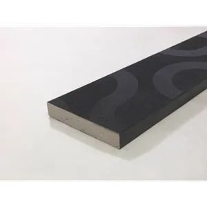 Millboard Modello Contour Composite Decking Board - Burnt Cedar (3.6m x 196mm x 32mm) image