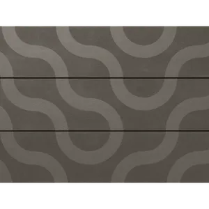 Millboard Modello Contour Composite Decking Board - Ebony Grey (3.6m x 196mm x 32mm) image