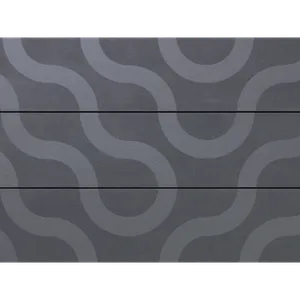 Millboard Modello Contour Composite Decking Board - Brushed Basalt (3.6m x 196mm x 32mm) image