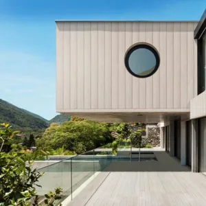 Millboard Shadow Line+ Composite Cladding Board - Limed Oak (3.6m x 200mm x 18mm) image