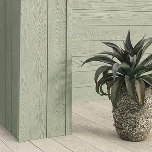 Millboard Shadow Line+ Composite Cladding Board - Sage Green (3.6m x 200mm x 18mm) image
