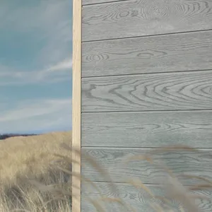 Millboard Shadow Line+ Composite Cladding Board - Salt Blue (3.6m x 200mm x 18mm) image