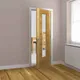 Internal Oak Mistral P/F Glazed Door (1981mm x 762mm x 35mm) thumbnail