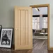Norwich Unfinished Oak Internal Door (1981mm X 610mm X 35mm) image