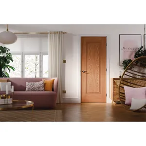 Eindhoven Pre-finished Oak Doors 762 x 1981 FD 30 image