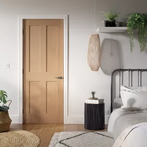 London 4P Unfinished Oak Doors 838 x 1981 image