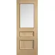 Toledo Glazed Pre-finished Oak Doors 838 x 1981 thumbnail