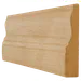 Skirting Ferrol Unfinished Oak Doors 95 x 3000 image