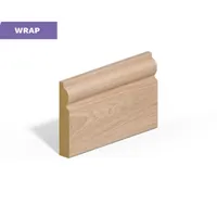 Oak Veneered MDF Torus Skirting (4.2m x 14.5mm x 144mm)