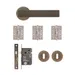 Olympia Mortice Kit - Matt Antique Brass (Inc. Hinges: 102x76x3mm) image