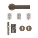 Olympia Mortice Kit - Matt Antique Brass (Inc. Hinges: 76x50x2mm) image