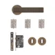 Olympia Mortice Kit - Matt Antique Brass (Inc. Hinges: 76x50x2mm) thumbnail