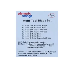 Olympic Multi Tool Blades Set - Precision / Bi-Metal x8 image