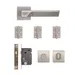 Athens Bathroom Kit - Satin Nickel (Inc. Hinges: 76x50x2mm) image