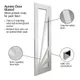 Internal White Aurora Clear Glazed Door (1981mm x 610mm x 35mm) thumbnail